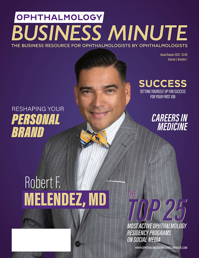 Ophthalmology Business Minute Magazine Cover